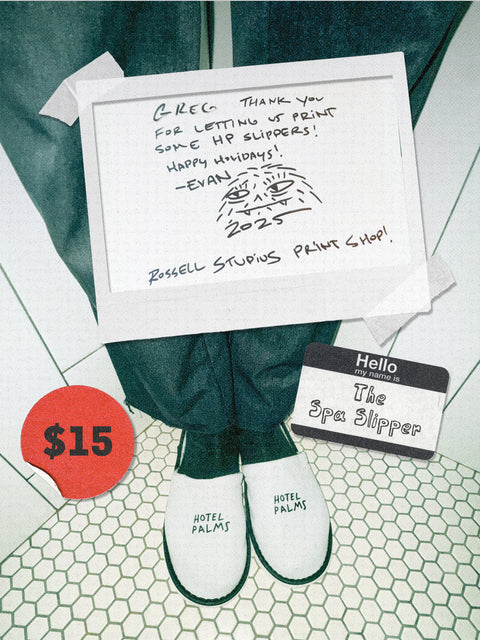 The Spa Slipper by Evan Rossell