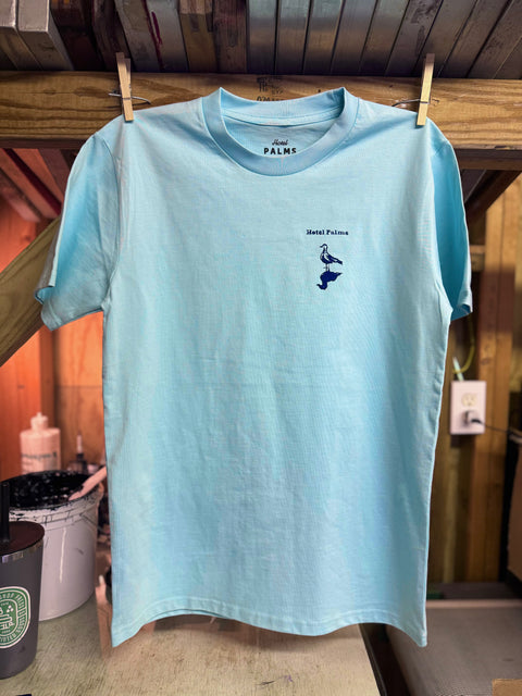 Russ Pope Atlantic Gull Tee - Blue